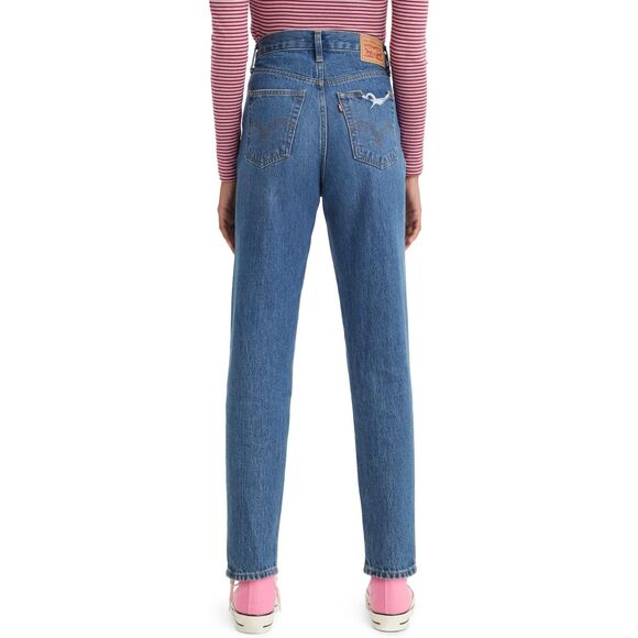 Levi's High Waisted Mom Jeans Distressed Size 31x27 - Picture 2 of 4